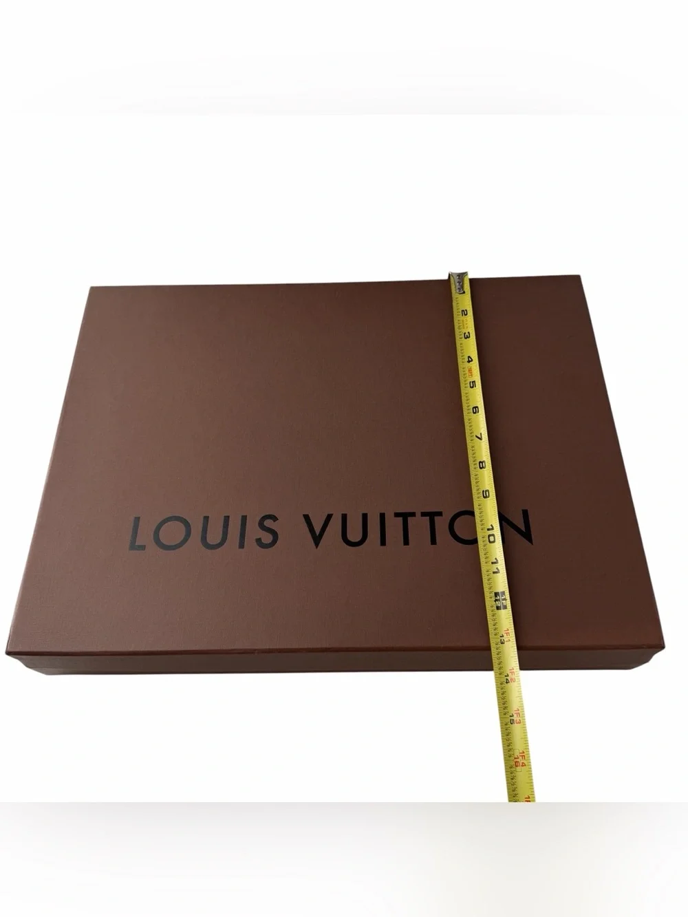 Louis Vuitton Vintage Empty Brown Presentation Box 17.75